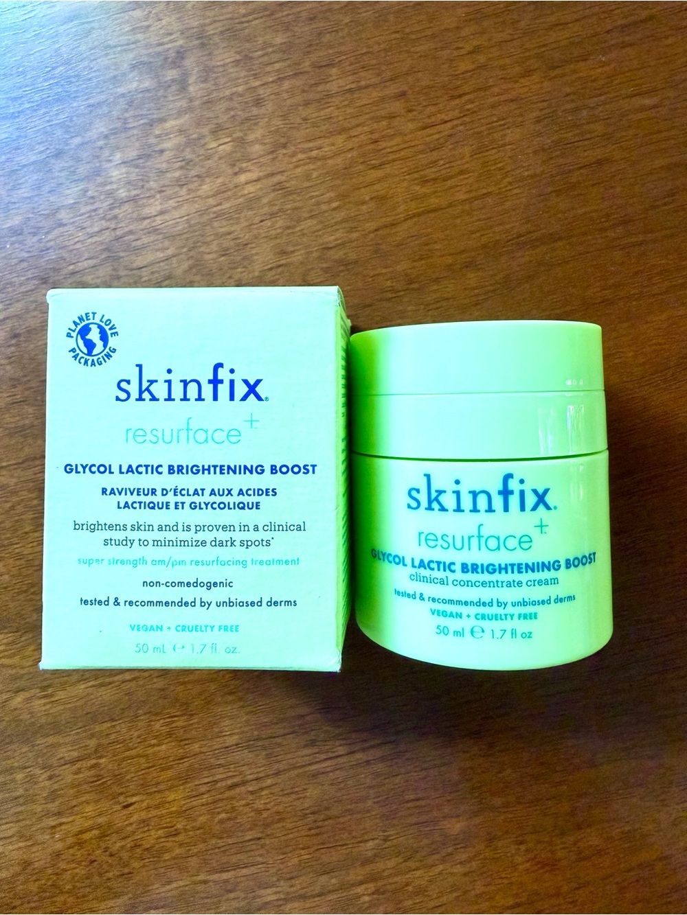 Skinfix Resurface+ Glycol Lactic Brightening Boost Cream 1.7 fl oz